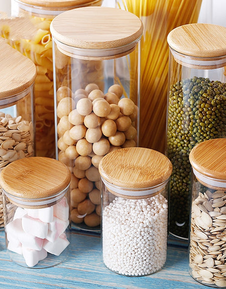 Mason Candy Jar For Spices Glass