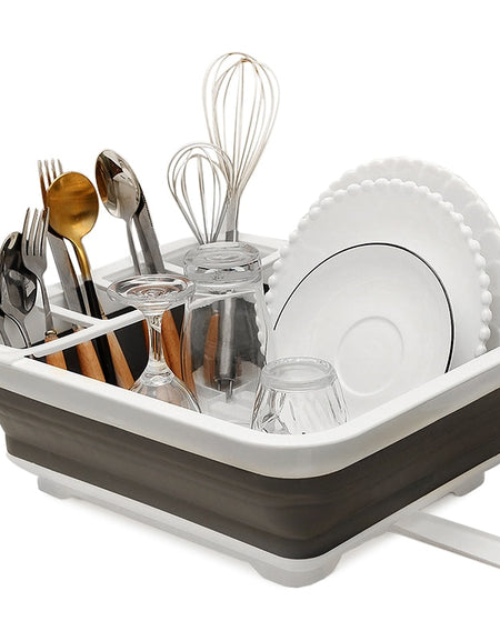 Foldable Dish Rack Kitchen Storage Holder