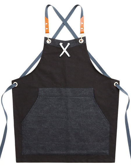 Apron barista painting western