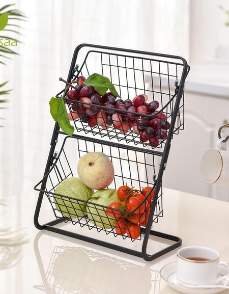 Iron Storage Shelf Rack for Kitchen