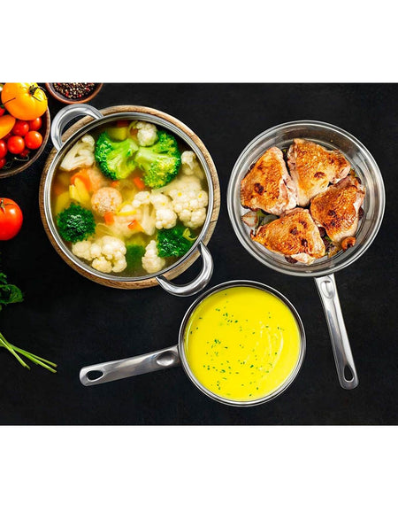 Fry Pan with Lids Kitchenware Set