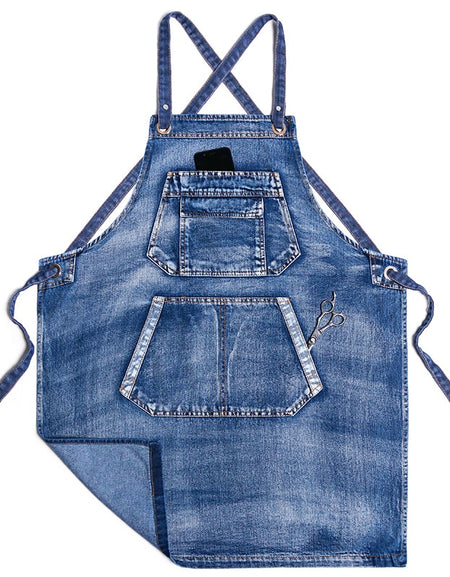 fashion denim apron kitchen