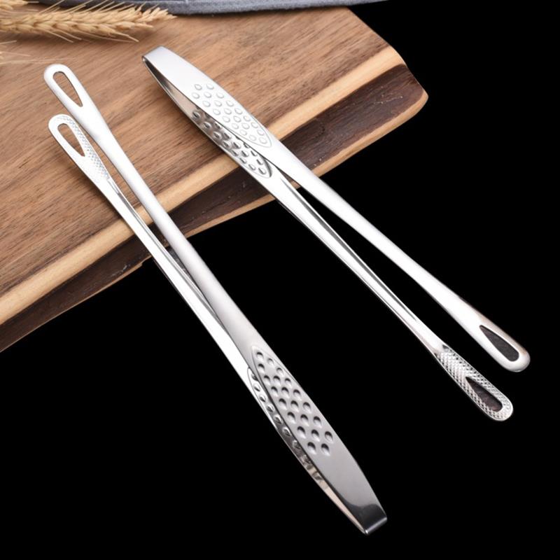 Stainless Steel Food Tongs Long Handle Non-Slip