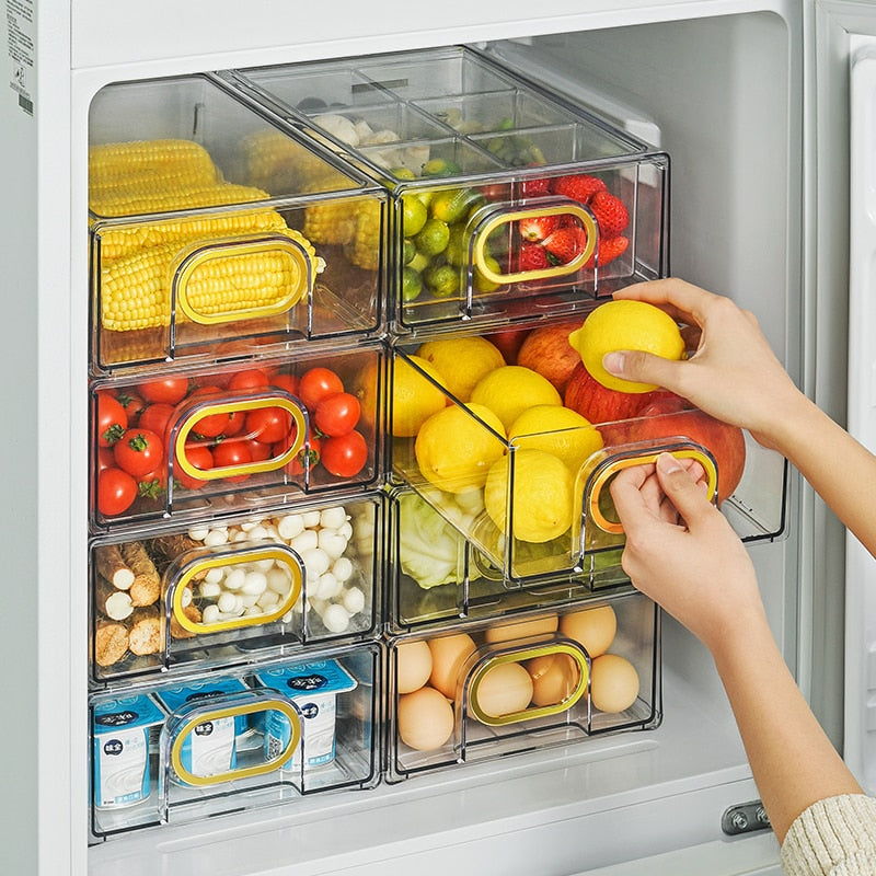 Pet Drawer Type Refrigerator Food Storage