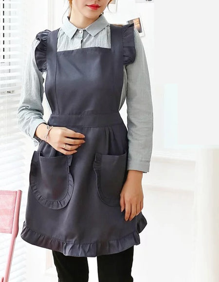 Brief Nordic Wind Apron Florist Kitchen apron