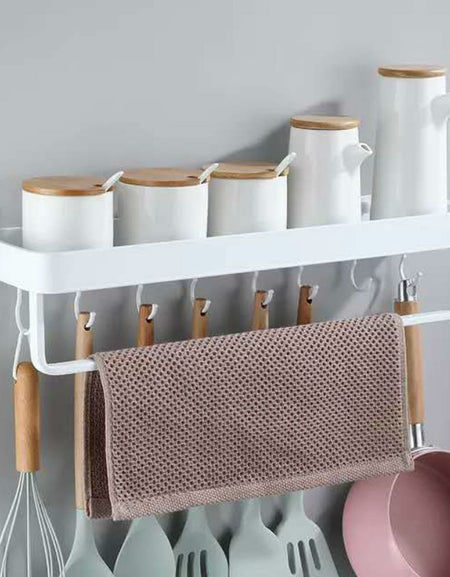 Kitchen storage Shelf  Wall-Mounted Square