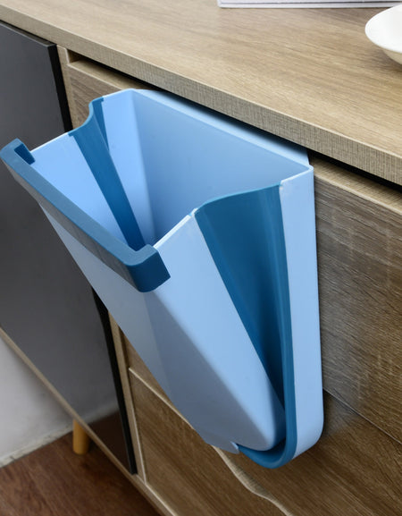 Folding Trash Can Wall Hanging Kitchen Cabinet