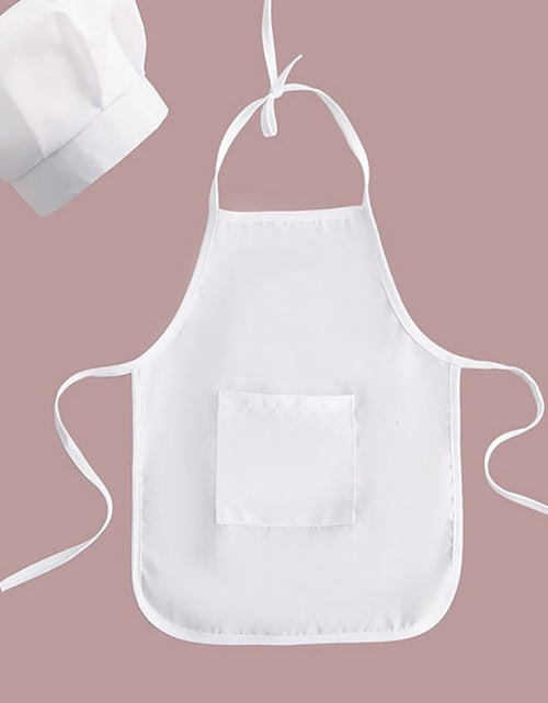 Load image into Gallery viewer, New Cute Chef Apron &amp; Hat For Kids Costumes
