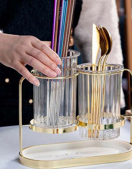 European Glass Chopsticks Home Kitchen Racks