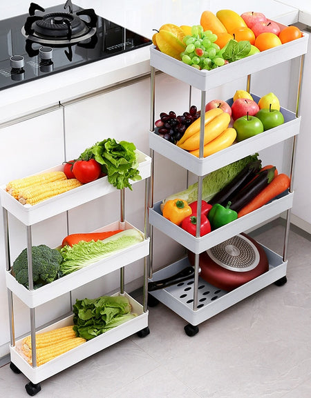 2021 Kitchen side crevice rack storage