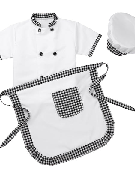 Kid Costume for Chef Uniform Jacket