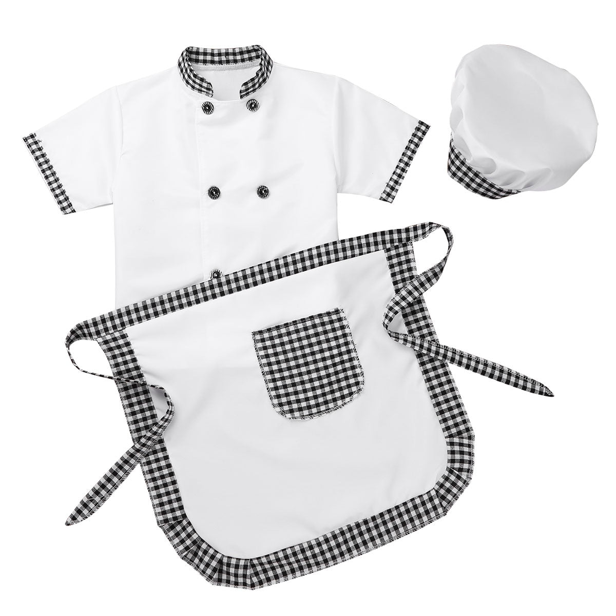 Kid Costume for Chef Uniform Jacket