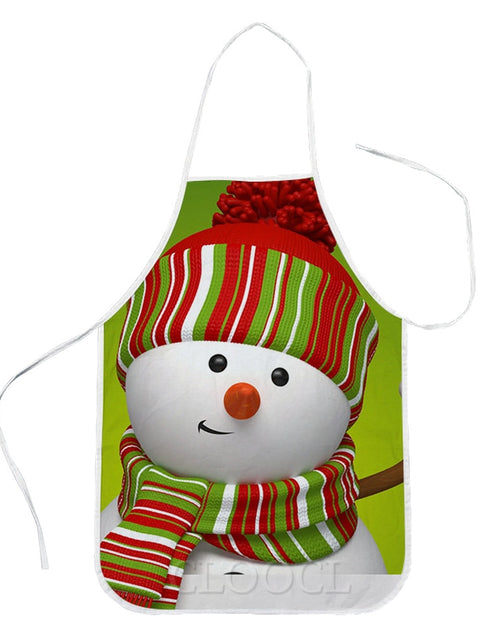 Load image into Gallery viewer, Apron Cartoon Snowman
