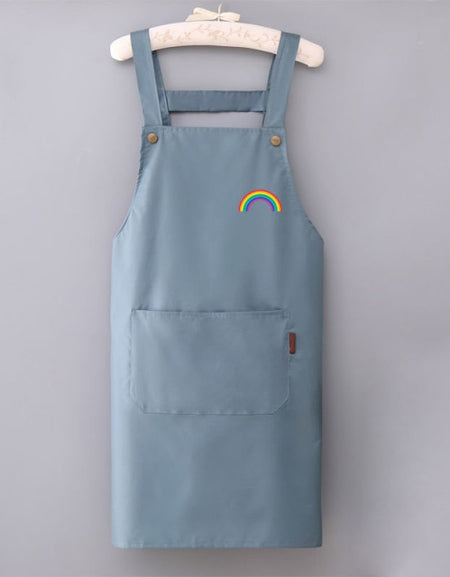 Waterproof Apron Women's Solid Color